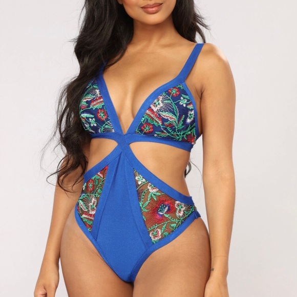Fashion Nova Other - Fashion Nova Swimsuit Royal